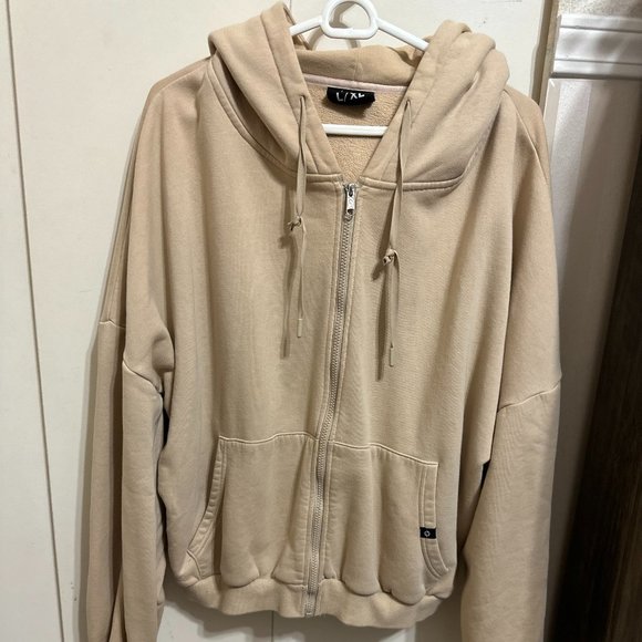 Zip Cloud Hoodie - Sand - Picture 1 of 3